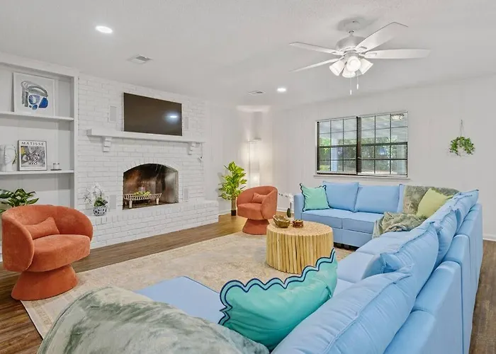 Tally'S Sapphire Sleeps12 Near Fsu, Capitol, Golf Club With Game Room, Projector And Patio