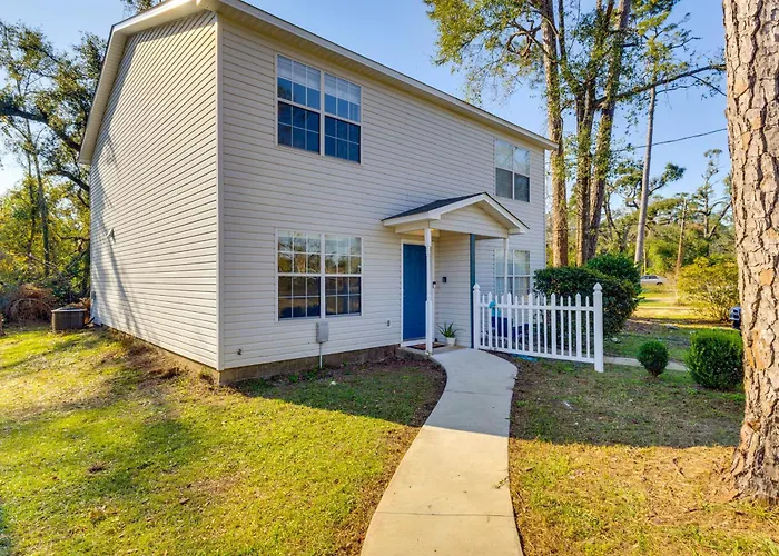 3 Mi To Fsu: Townhome W/ Patio In Tallahassee!