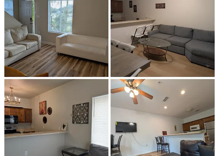 3Br-3Ba Crew Apartment, Tv All Rooms, Fsu, Airport & I-10,